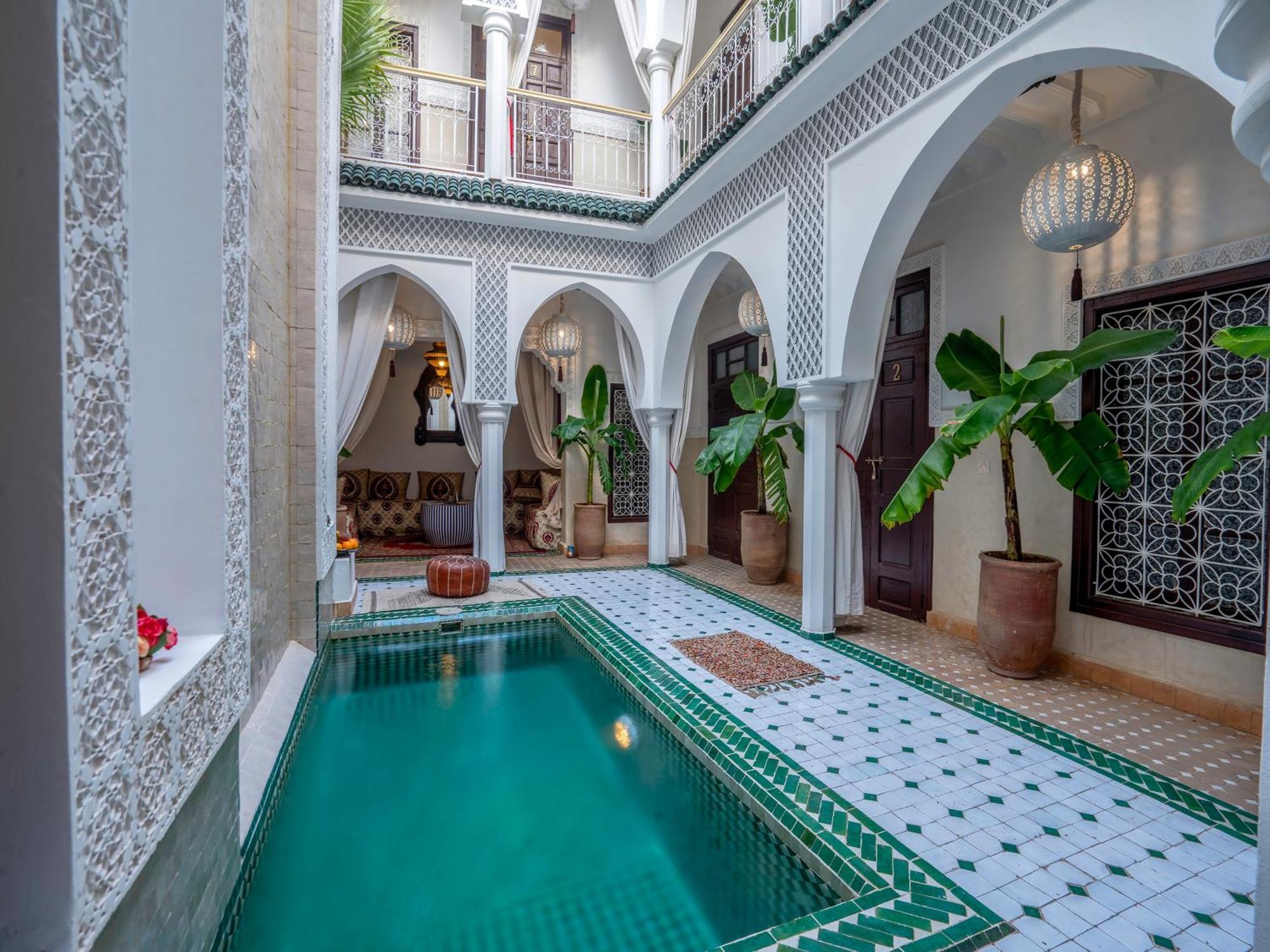 Riad Tzizwit Boutique Hotel & Spa 马拉喀什 外观 照片